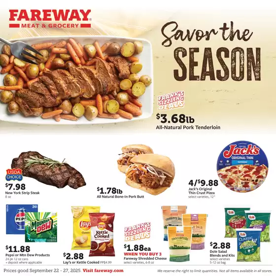 Fareway catalogue in Kirkland WA | Our best offers for you | 2025-09-21T00:00:00.000Z - 2025-10-05T00:00:00.000Z