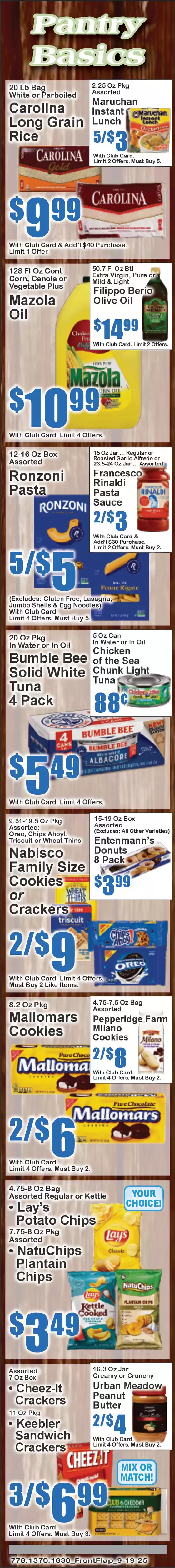 Offers for bargain hunters