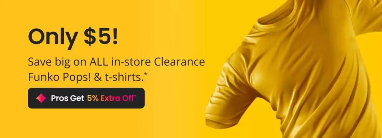Exclusive deals and bargains