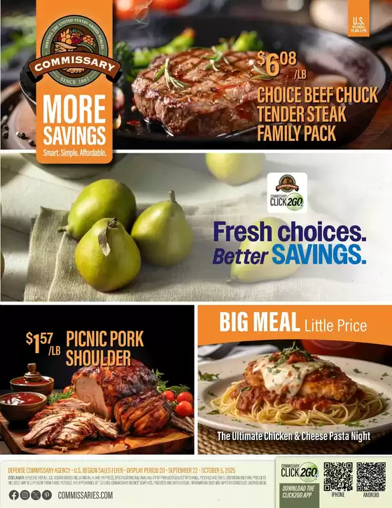 Commissary catalogue in Heyburn ID | Exclusive deals and bargains | 2025-09-22T00:00:00.000Z - 2025-10-05T00:00:00.000Z