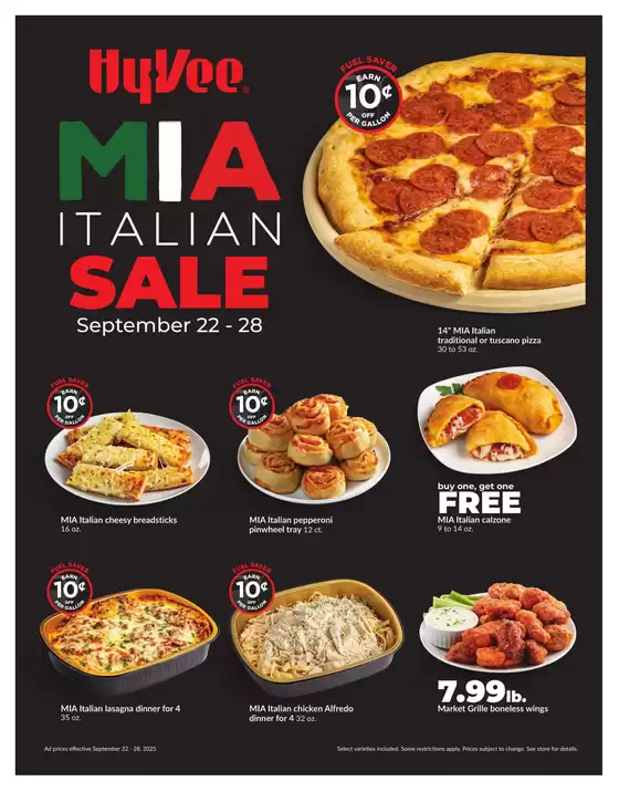 Hy-Vee catalogue in Heyburn ID | Special Sales | 2025-09-22T00:00:00.000Z - 2025-09-28T00:00:00.000Z