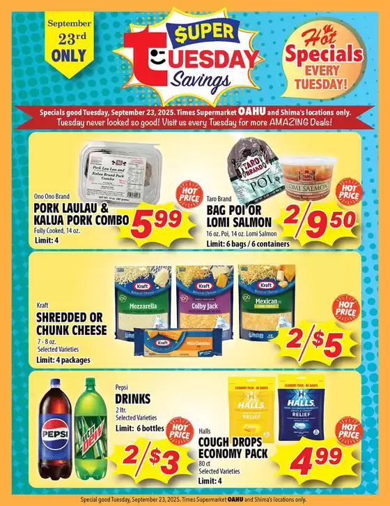 Times Supermarkets catalogue in Wilmington NC | Super Tuesday Savings | 2025-09-23T00:00:00.000Z - 2025-09-23T00:00:00.000Z