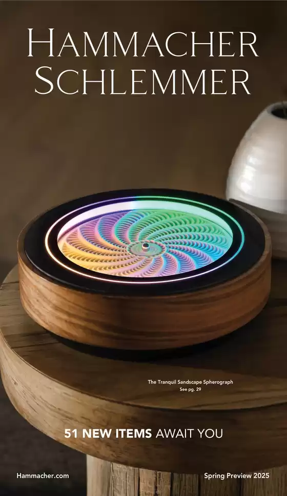 Hammacher Schlemmer catalogue in Portage MI | Hammacher Schlemmer Spring Preview Catalog | 2025-09-23T00:00:00.000Z - 2025-10-07T00:00:00.000Z
