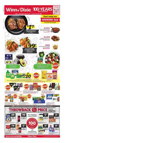 Winn Dixie catalogue in Wilmington NC | Exclusive deals and bargains | 2025-09-24T00:00:00.000Z - 2025-09-30T00:00:00.000Z