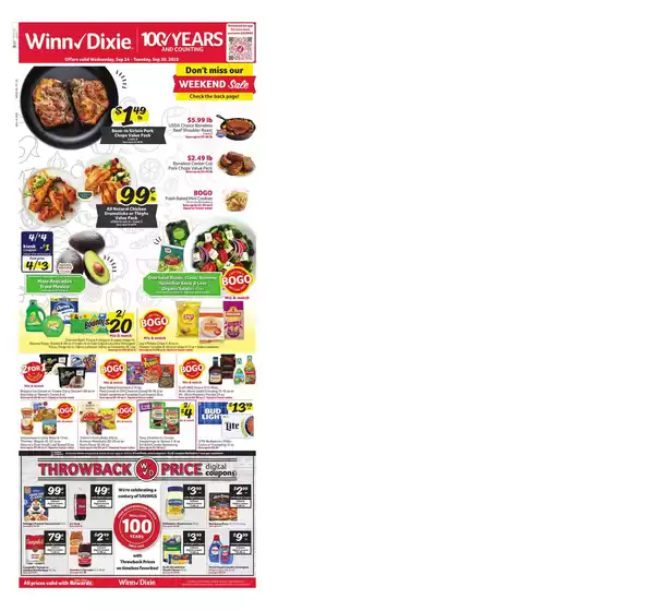 Winn Dixie catalogue in Wilmington NC | Great discounts on selected products | 2025-09-24T00:00:00.000Z - 2025-09-30T00:00:00.000Z