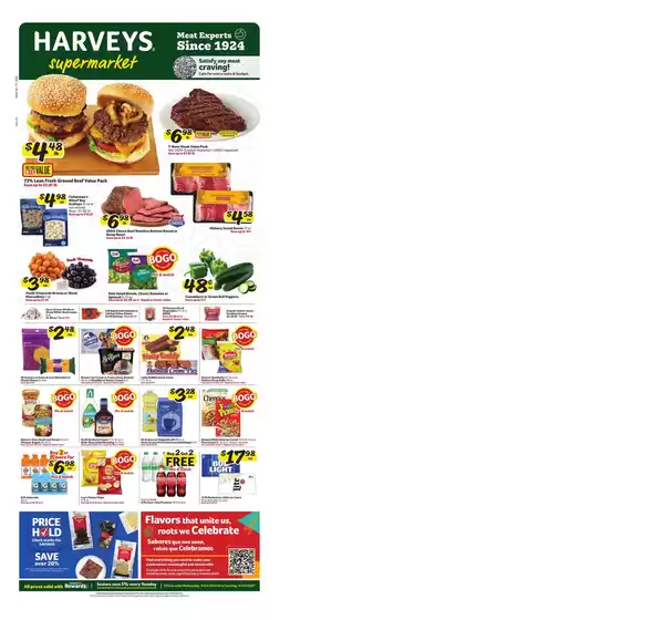 Harveys Supermarkets catalogue in Wilmington NC | Great discounts on selected products | 2025-09-24T00:00:00.000Z - 2025-09-30T00:00:00.000Z