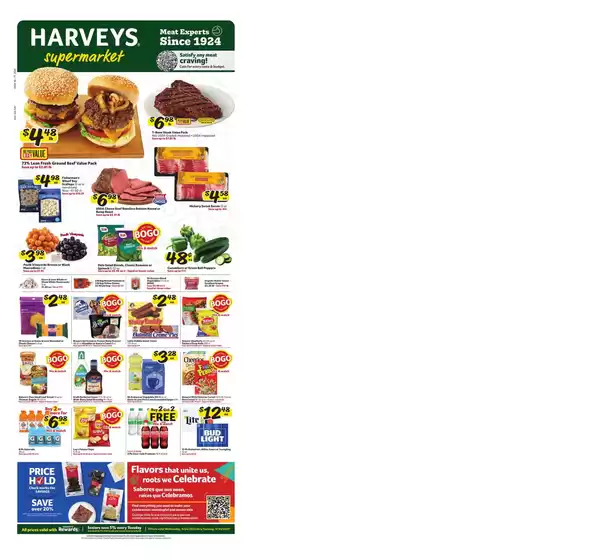 Harveys Supermarkets catalogue in Wilmington NC | Offers for bargain hunters | 2025-09-24T00:00:00.000Z - 2025-09-30T00:00:00.000Z