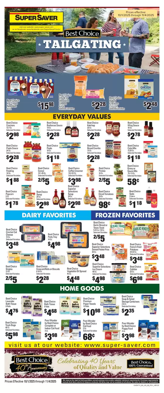 Super Saver catalogue in Wilmington NC | Exclusive bargains | 2025-10-01T00:00:00.000Z - 2025-11-04T00:00:00.000Z