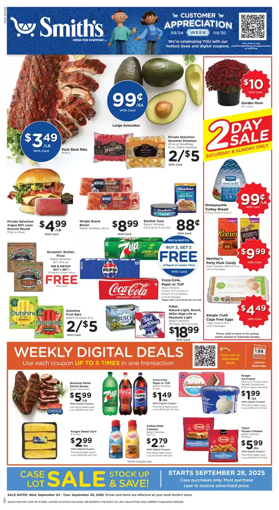 Smith's catalogue in Wilmington NC | Top deals and discounts | 2025-09-24T00:00:00.000Z - 2025-09-30T00:00:00.000Z