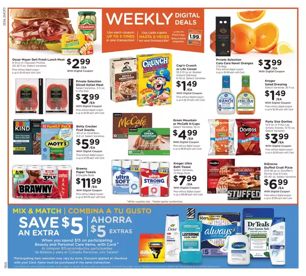 Top deals and discounts
