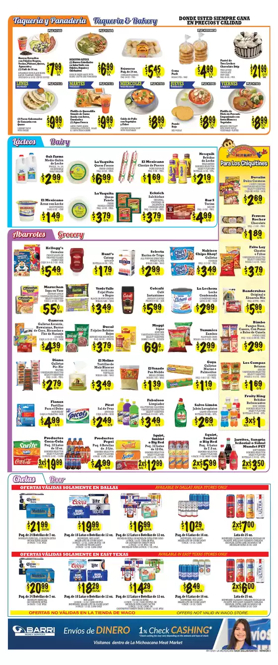 Exclusive bargains