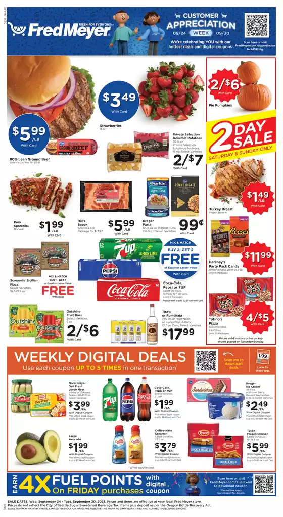 Fred Meyer catalogue in Gastonia NC | Great offer for bargain hunters | 2025-09-24T00:00:00.000Z - 2025-09-30T00:00:00.000Z