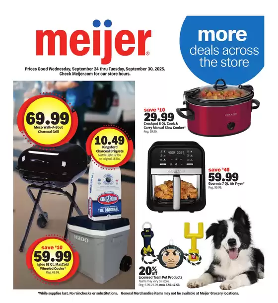 Meijer catalogue in Owings Mills MD | Top deals and discounts | 2025-09-24T00:00:00.000Z - 2025-09-30T00:00:00.000Z