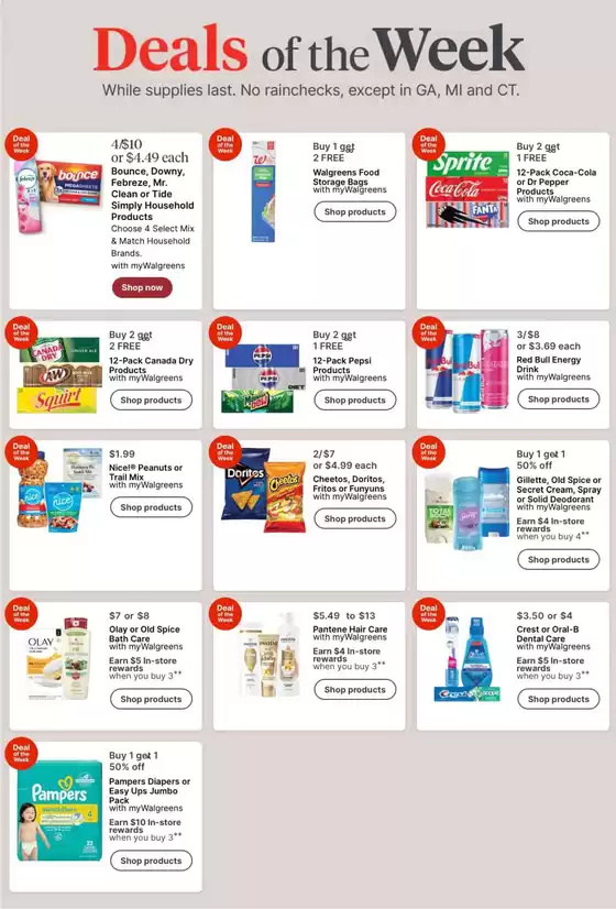 Exclusive deals for our customers