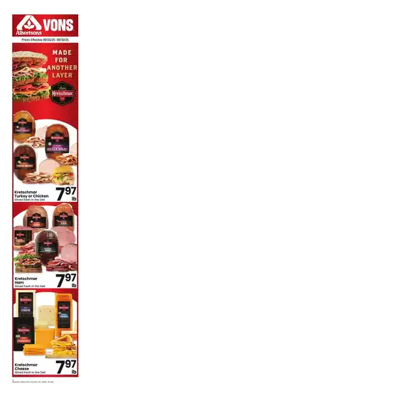 Vons catalogue in Redlands CA | Weekly Ad - Southwest | 2025-09-24T00:00:00.000Z - 2025-09-30T00:00:00.000Z