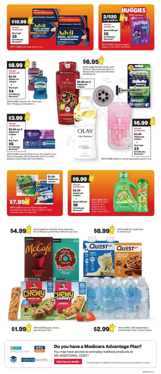 Current bargains and offers