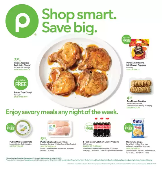 Publix catalogue in Katy TX | Publix weekly ad | 2025-09-25T00:00:00.000Z - 2025-10-01T00:00:00.000Z