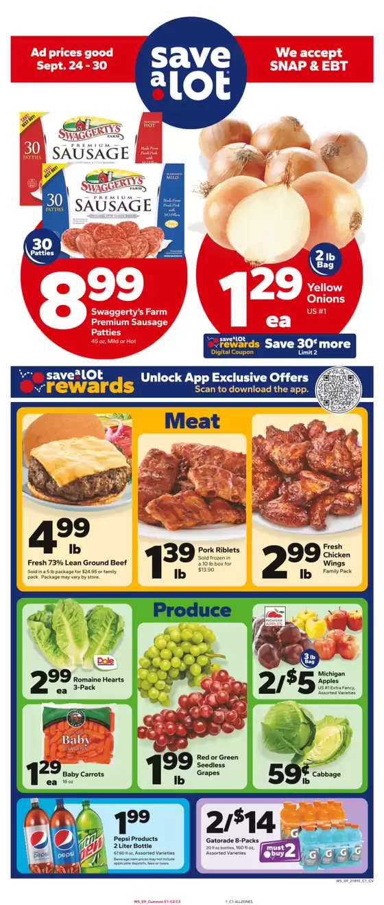Save a Lot catalogue in Brookshire TX | Exclusive bargains | 2025-09-24T00:00:00.000Z - 2025-09-30T00:00:00.000Z