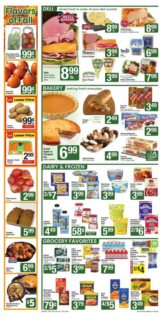 Shaw's flyer