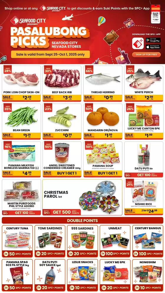 Seafood City catalogue in Vineland NJ | Our best deals for you | 2025-09-27T00:00:00.000Z - 2025-10-11T00:00:00.000Z