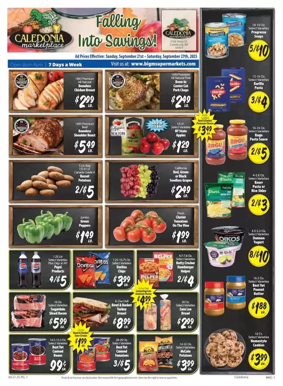 BigM Supermarkets catalogue in South Elgin IL | Top offers for all bargain hunters | 2025-09-27T00:00:00.000Z - 2025-10-11T00:00:00.000Z