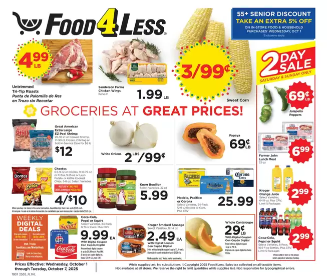 Attractive special offers for everyone
