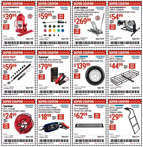 Harbor Freight Tools weekly ad