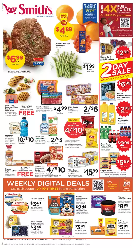 Offers for bargain hunters
