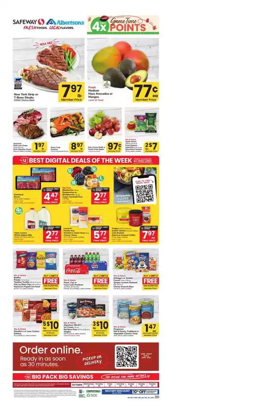 Albertsons catalogue in Aspen Hill MD | Our best offers for you | 2025-10-01T00:00:00.000Z - 2025-10-07T00:00:00.000Z