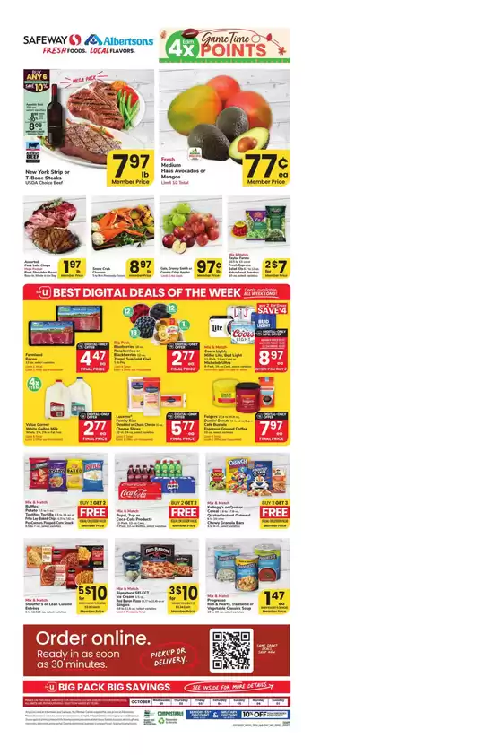 Albertsons catalogue in Aspen Hill MD | Discover attractive offers | 2025-10-01T00:00:00.000Z - 2025-10-07T00:00:00.000Z