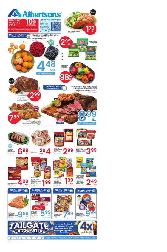 Albertsons catalogue in Aspen Hill MD | Current special promotions | 2025-10-01T00:00:00.000Z - 2025-10-07T00:00:00.000Z