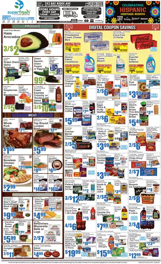 Super Fresh weekly ad