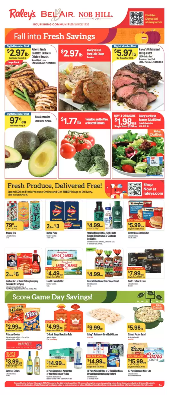 Raley's weekly ad