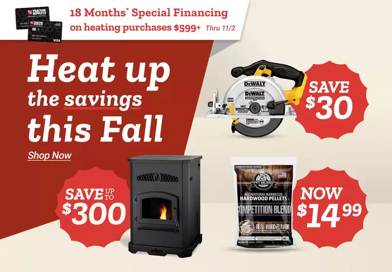 Current special promotions