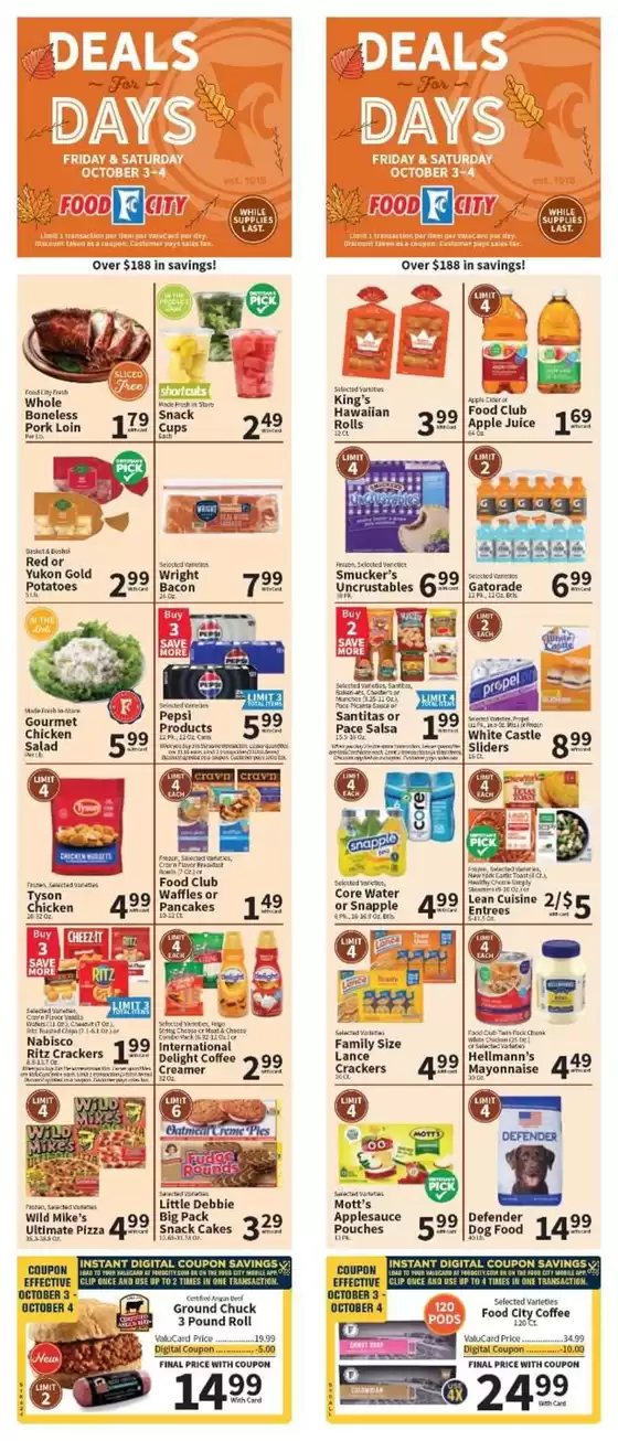 Food City Weekly ad