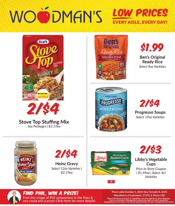 Woodman's catalogue in Holland MI | Top deals for all customers | 2025-10-02T00:00:00.000Z - 2025-10-16T00:00:00.000Z
