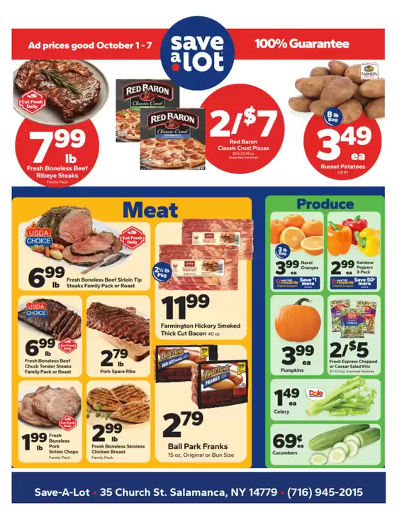 Save a Lot catalogue in Shelbyville IN | Discover attractive offers | 2025-10-01T00:00:00.000Z - 2025-10-07T00:00:00.000Z