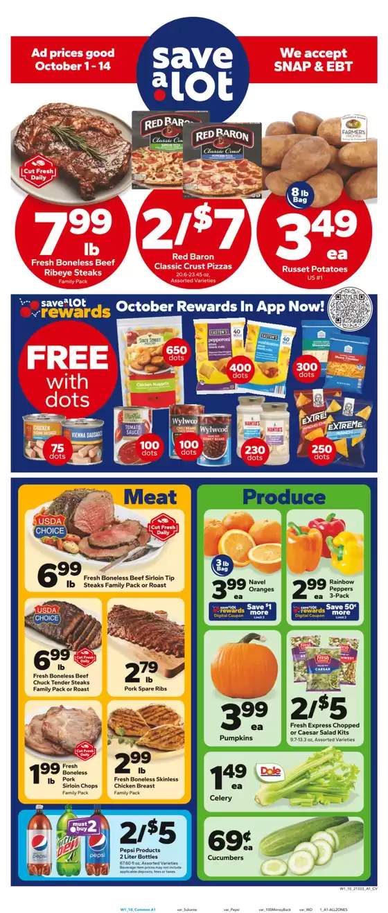 Save a Lot catalogue in Shelbyville IN | Current bargains and offers | 2025-10-01T00:00:00.000Z - 2025-10-14T00:00:00.000Z