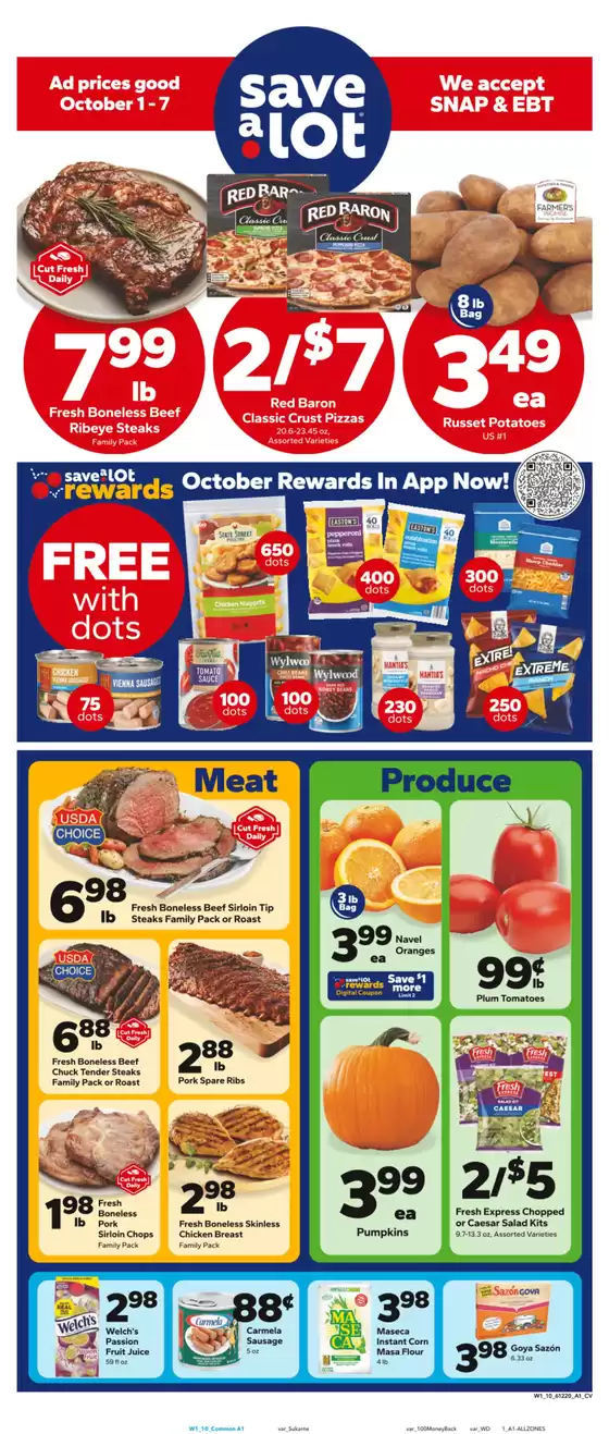 Save a Lot catalogue in Ovid NY | Exclusive bargains | 2025-10-01T00:00:00.000Z - 2025-10-07T00:00:00.000Z