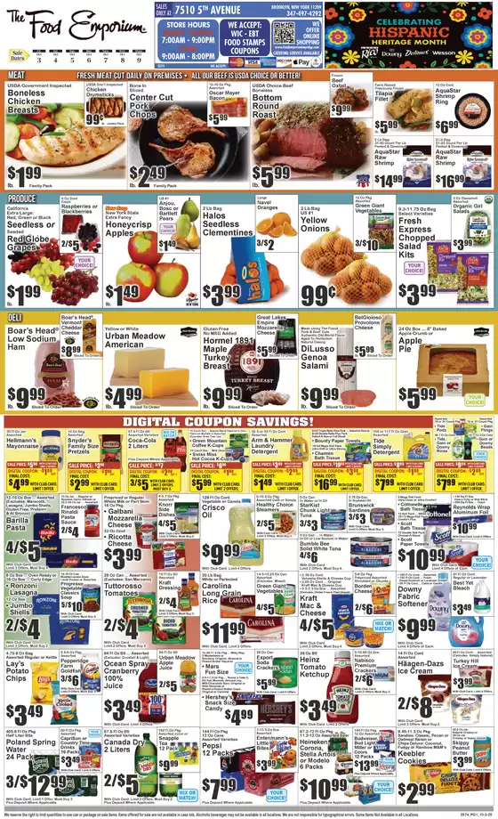 The Food Emporium catalogue in Farmington NM | Discounts and promotions | 2025-10-03T00:00:00.000Z - 2025-10-09T00:00:00.000Z