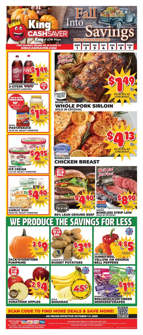Price Cutter catalogue in Deltona FL | Offers for bargain hunters | 2025-10-01T00:00:00.000Z - 2025-10-07T00:00:00.000Z