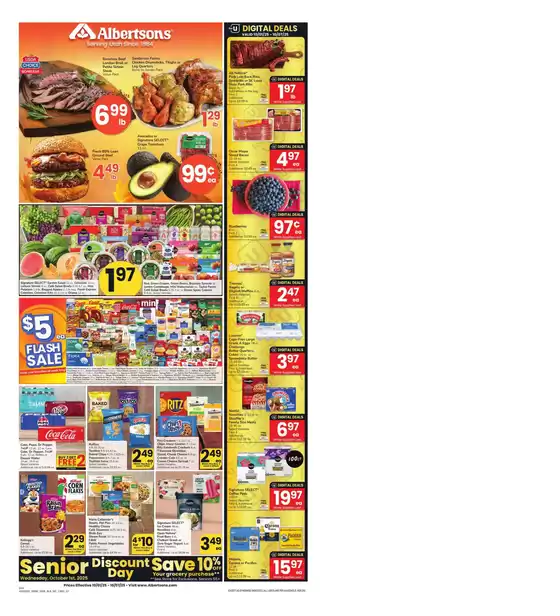 Albertsons catalogue in Metairie LA | New offers to discover | 2025-10-01T00:00:00.000Z - 2025-10-07T00:00:00.000Z