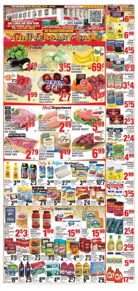 Pioneer Supermarkets catalogue in Metairie LA | Top deals for all customers | 2025-10-03T00:00:00.000Z - 2025-10-09T00:00:00.000Z