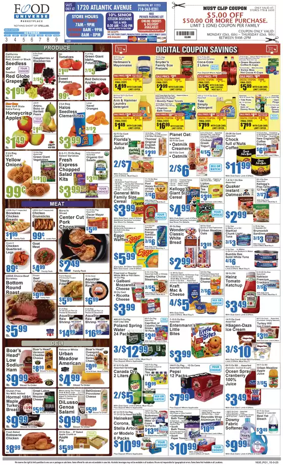Food Universe catalogue in Ramsey NJ | Our best offers for you | 2025-10-03T00:00:00.000Z - 2025-10-09T00:00:00.000Z