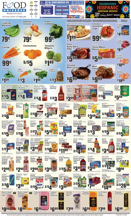 Food Universe catalogue in Metairie LA | Discover attractive offers | 2025-10-03T00:00:00.000Z - 2025-10-09T00:00:00.000Z