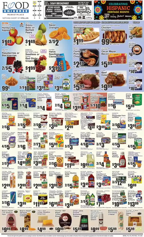 Food Universe catalogue in Metairie LA | Current deals and offers | 2025-10-03T00:00:00.000Z - 2025-10-09T00:00:00.000Z