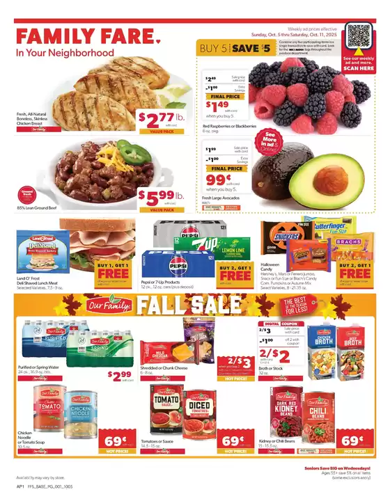 Family Fare catalogue in Ramsey NJ | Current deals and offers | 2025-10-03T00:00:00.000Z - 2025-10-04T00:00:00.000Z
