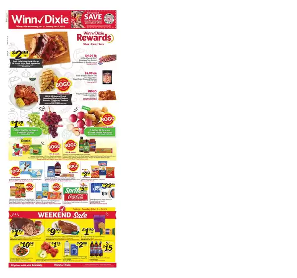 Winn Dixie catalogue in Chapin SC | Exclusive deals for our customers | 2025-10-01T00:00:00.000Z - 2025-10-07T00:00:00.000Z