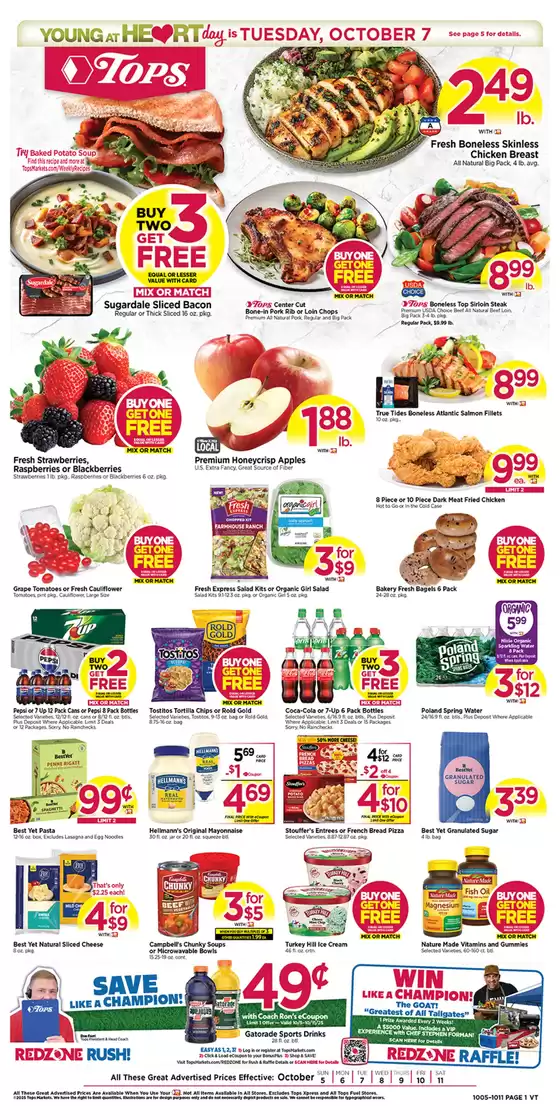 Tops catalogue in Asheboro NC | Our best deals for you | 2025-10-05T00:00:00.000Z - 2025-10-11T00:00:00.000Z
