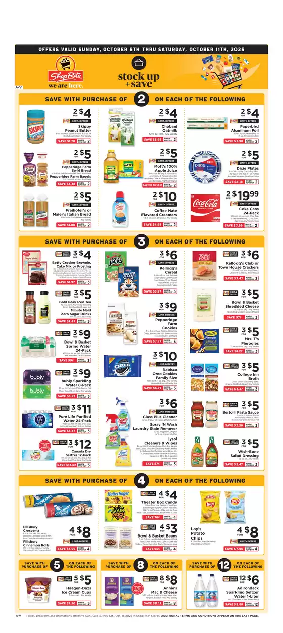 Current special promotions